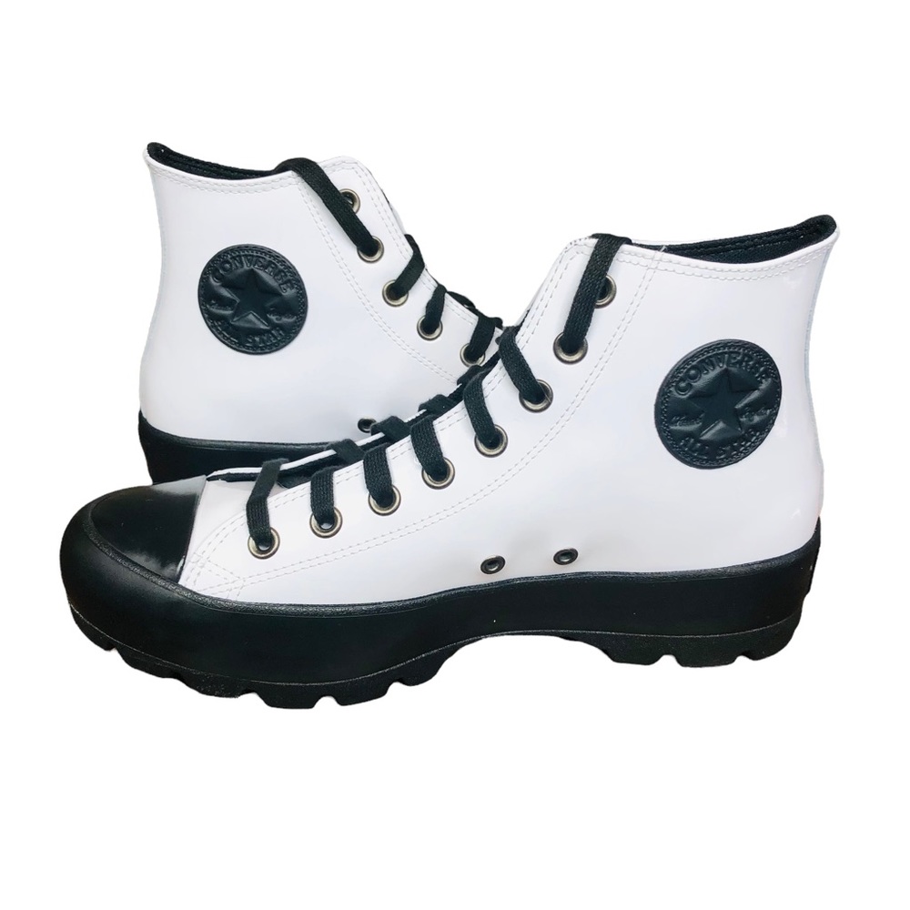 Converse Chuck Taylor All Star High Surface Fusion Lugged Boots White Size 10